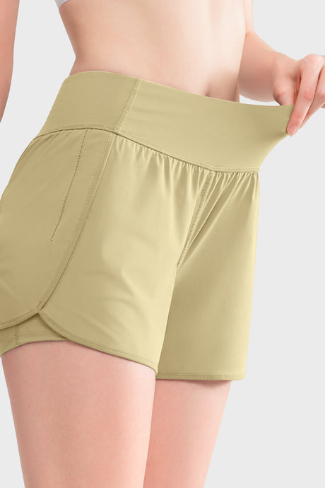 Shift Quick Dry Inner Mesh Workout Shorts mit Tasche 3,5'' | Damen Laufshorts