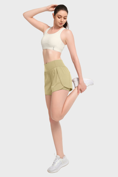 Shift Quick Dry Inner Mesh Workout Shorts mit Tasche 3,5'' | Damen Laufshorts