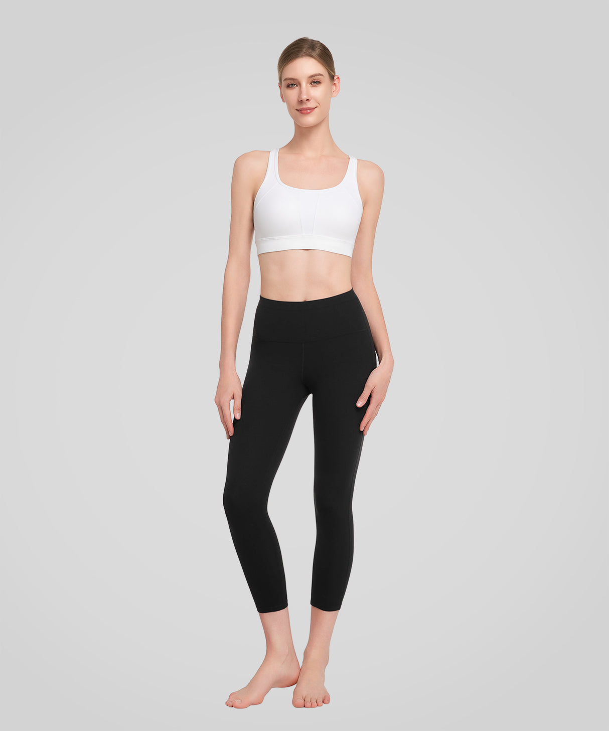 Anywhere Leichte, atmungsaktive, dehnbare Capri-Leggings | Damen-Sportrock