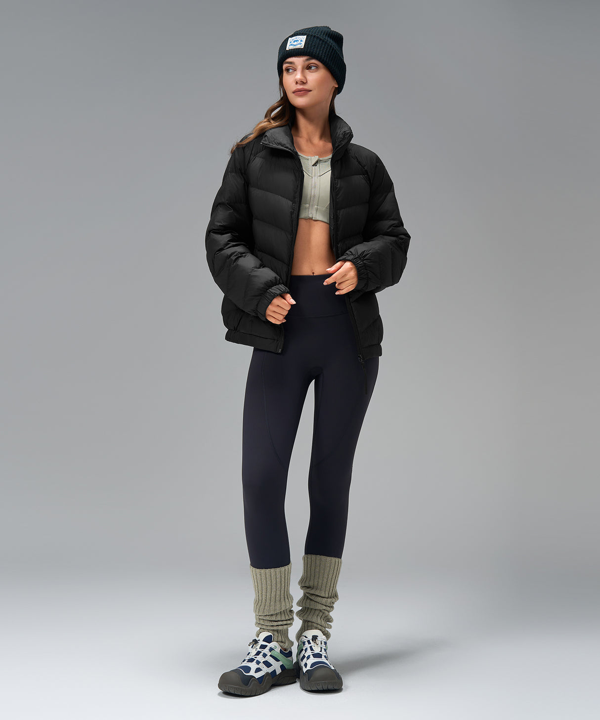 Anywhere Windproof Channel-Quilted Down Jacket | Women's Jackets