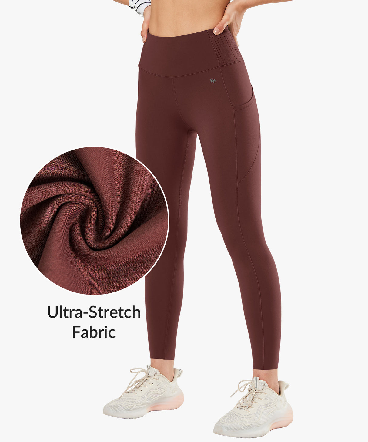 Leggings de gimnasio de cintura alta y moldeador de 71 cm | Leggings de alta sujeción para mujer