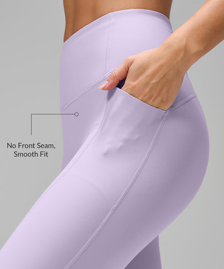 Echo Leggings ohne Vordernaht und mit Tasche, 63,5 cm | Leggings mit starkem Halt für Damen