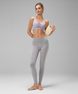 Sujetador de yoga con cuello en V y almohadillas extraíbles Anywhere Crisscross | Sujetador deportivo de sujeción ligera para mujer