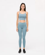 Sömlösa, smidiga yogaleggings med hög midja | Damleggings med lätt stöd