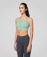 Power Cross Racerback Running Bra | Women's High Support Sports Bra