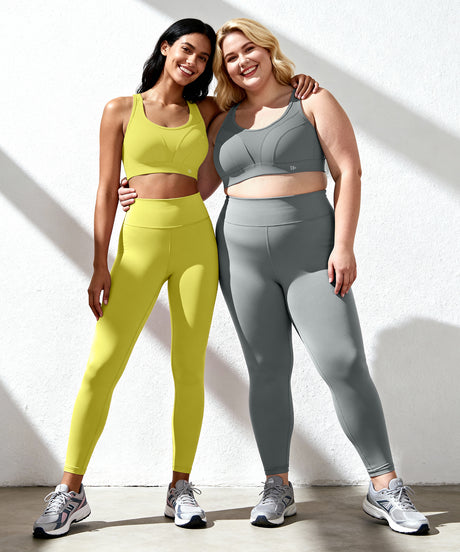Sujetador deportivo acolchado Power Adjustable Enhance | Sujetador deportivo de sujeción media para mujer