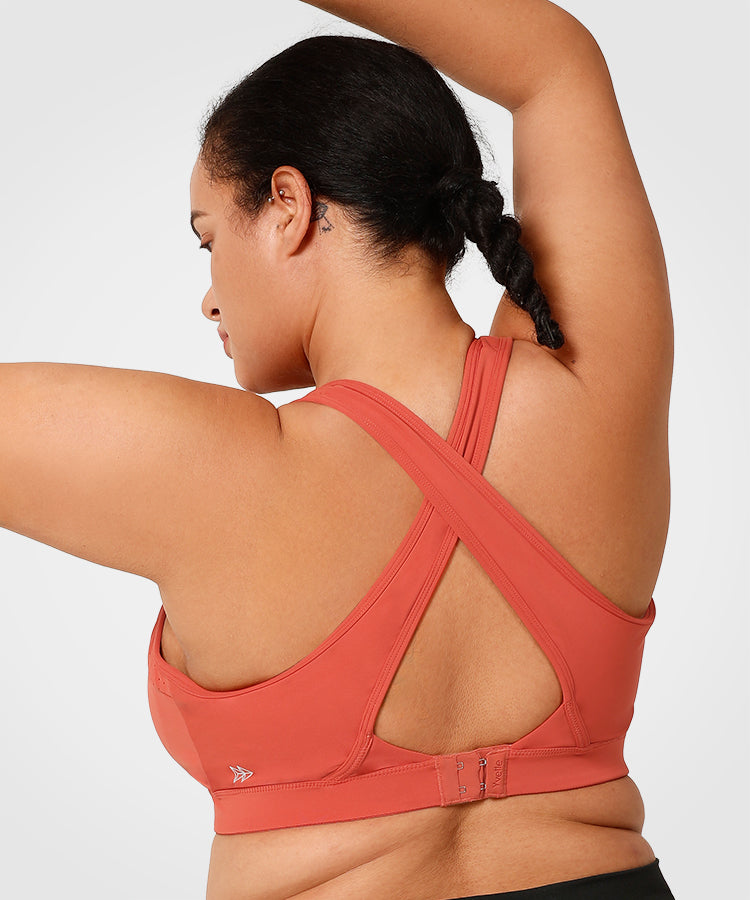 Enfold Hollow Out gepolsterter Lauf-BH | Sport-BH mit starkem Halt für Damen