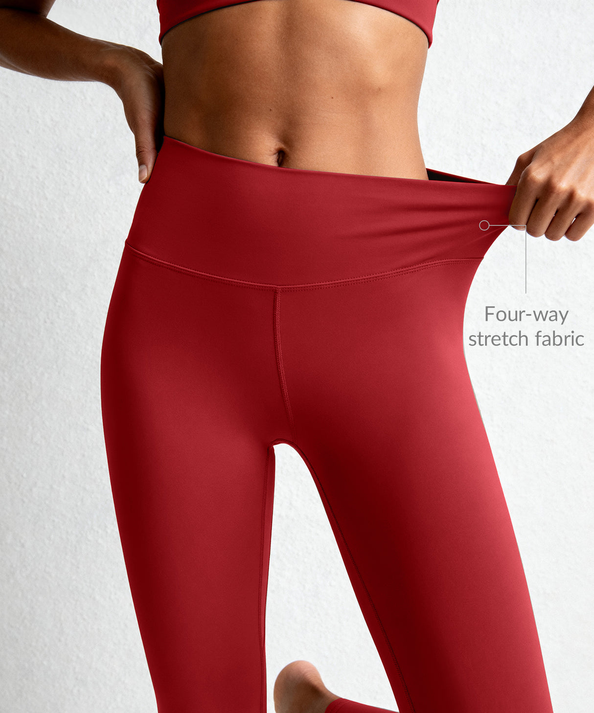 Echo High-Waisted Running Leggings 27" | Damen-Leggings mit hohem Halt