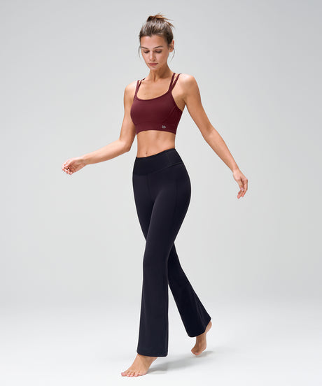 Reggiseno yoga con coppe fisse Anywhere Crossback | Reggiseno sportivo leggero da donna