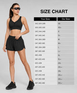 Sport-BH mit verstellbarem Mesh-Einsatz im Petal-Stil | Sport-BH für Damen mit mittlerem Halt