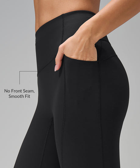 Echo Leggings ohne Vordernaht und mit Tasche, 63,5 cm | Leggings mit starkem Halt für Damen