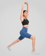 Shift Seamless No-slip High Waist Shorts 8''| Women's High Support Running Shorts
