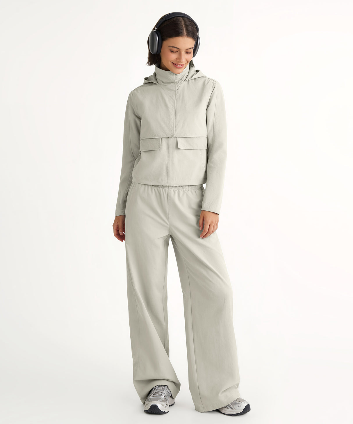 Anywhere Hoodie Drawstring Pockets Jacket | Women's Sports Jacket