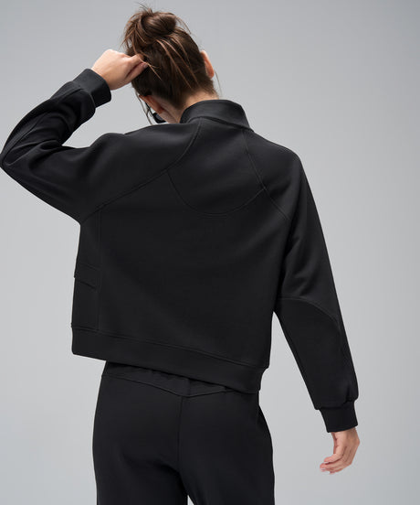 Anywhere Half-Zip Mock Neck Pockets Sweatshirt | Women's Sports Sweatshirt
