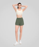 Pantaloncini da allenamento in rete interna ad asciugatura rapida Shift con tasca da 3,5'' | Pantaloncini da corsa da donna