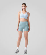 Power Fashion Racerback Cross Cut-out Sport-BH | Damen-Sport-BH mit starkem Halt