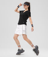 Anywhere V-Neck Lightweight Short Sleeve Tee| Women's Short Sleeve T-shirt