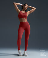 Enfold Zip Mesh gepolsterter Lauf-BH | Damen-Sport-BH mit starkem Halt