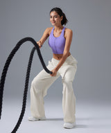 Pantaloni cargo rinfrescanti con elastico in vita e tasche, 28" | Pantaloni leggeri di supporto da donna