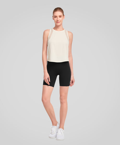 Pantaloncini elasticizzati e morbidi Shift con doppia cucitura, 8" | Pantaloncini da corsa ad alto supporto da donna