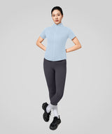 Sculpt Stand Collar Cool-Touch T-Shirt | Damen Sport T-Shirt