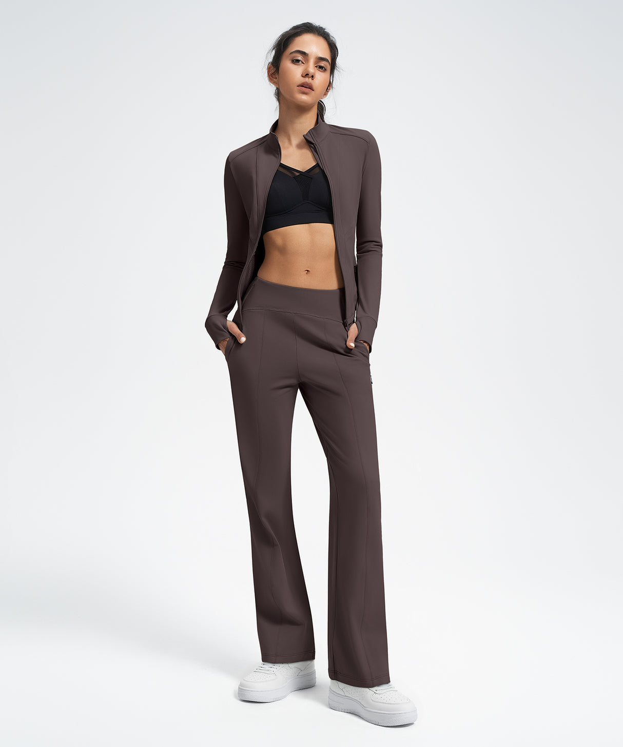 Giacca impermeabile Shift Upgraded Fleece Stretch con cerniera intera | Giacca sportiva da donna