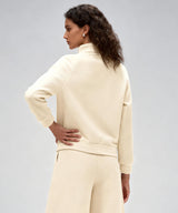 Anywhere Zip Pockets Fleece Stand Collar Jacket | Women's Sports Jacket
