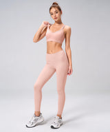 Anywhere Removable Push up Cups Yoga Bra V-Neck Double Straps | Women's Light Support Sports Bra