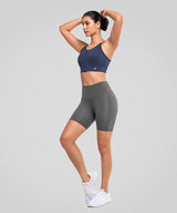 Shorts ajustados de cintura alta Shift para correr (8, 10, 15 y 20 cm) | Shorts deportivos de alta sujeción para mujer