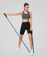 Enfold Longline Hollow Racerback gepolsterter Lauf-BH | Damen-Sport-BH mit starkem Halt