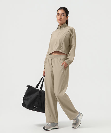 Pantaloni sportivi leggeri con coulisse casual ovunque | Pantaloni leggeri con supporto da donna