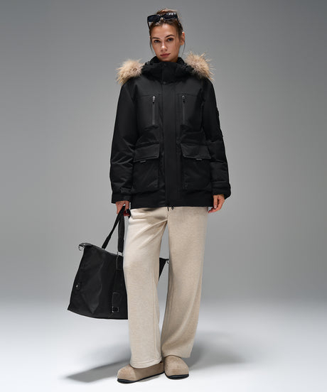 Anywhere Parka Multiple Pockets Down Jacket | Women's Insulated Jackets
