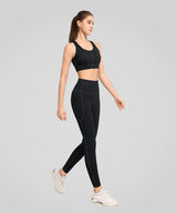Anywhere Fashion Lauf-BH aus Denim-Imitat | Sport-BH mit starkem Halt für Damen