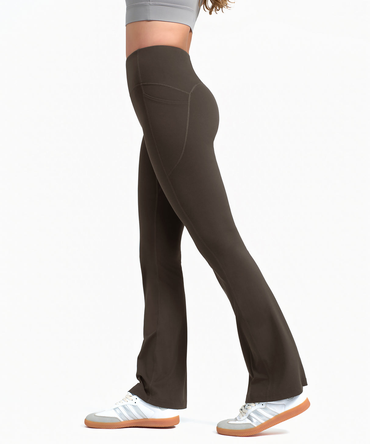 Anywhere High-Rise Flare Pockets Yoga Pant| Women's Light Support Pants