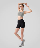 Power Fashion Racerback Cross Cut-out Sport-BH | Damen-Sport-BH mit starkem Halt