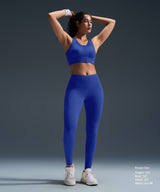 Sculpt Zip Mesh Racerback gepolsterter Lauf-BH | Damen-Sport-BH mit starkem Halt