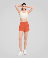Shift Quick Dry Inner Mesh Workout Shorts mit Tasche 3,5'' | Damen Laufshorts