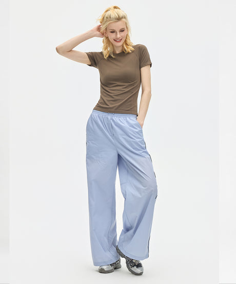 Sculpt Elastic Stretchy Slim Fit Tennis Tee| Women's Short Sleeve T-shirt