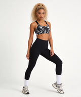 Power Adjustable Crisscross Padded Running Bra | Women's High Support Sports Bra