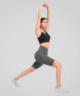 Nahtlose, rutschfeste Shift-Shorts mit hoher Taille, 8" | Laufshorts mit starkem Halt für Damen
