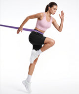Pink Longline Coverage High Impact Bra With Front Zip | High-Impact Support Best For Running, HIIT & Training