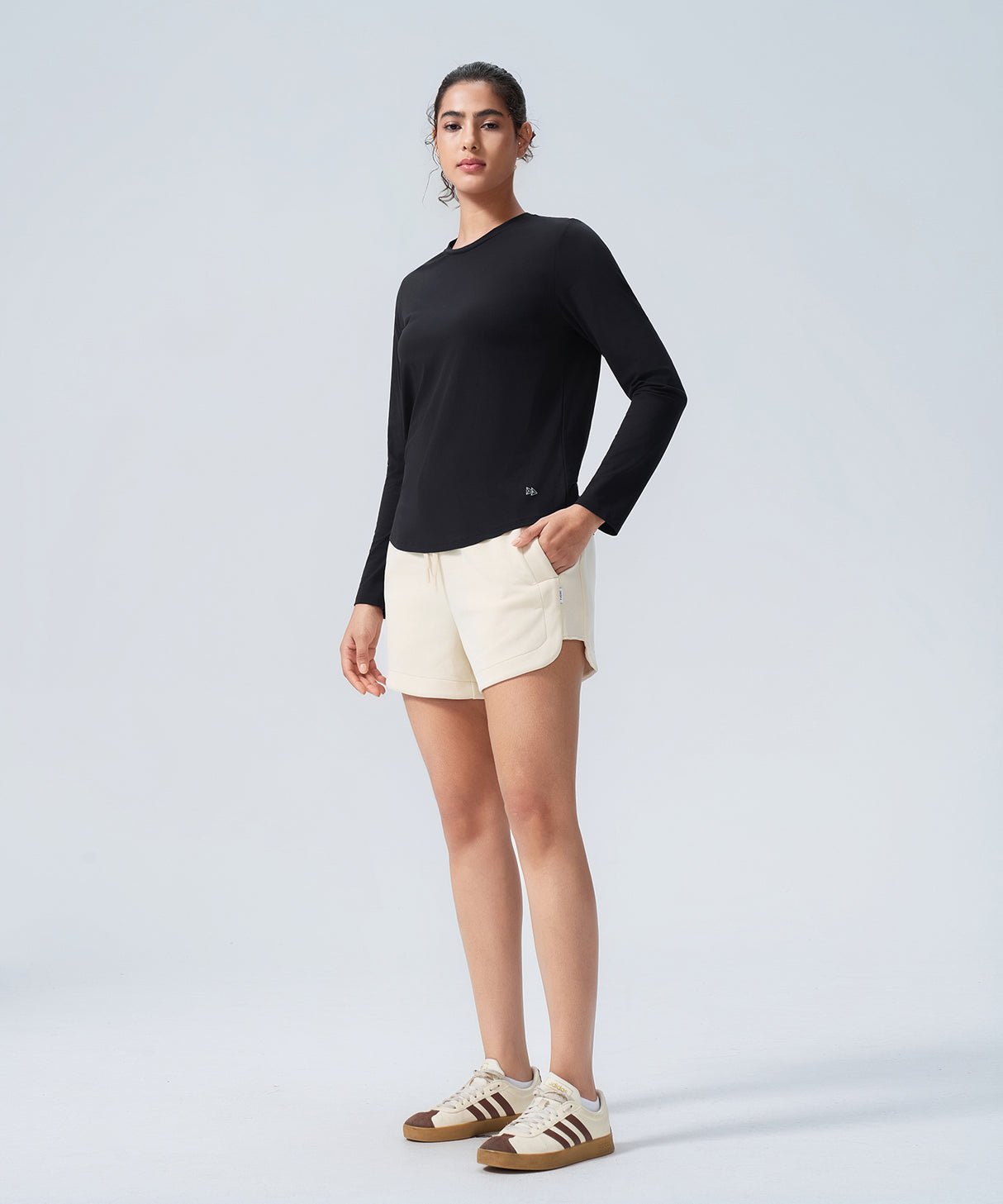 Anywhere Soft & Lightweight Basic Long Sleeve T-Shirt| Women's Long Sleeve T-shirt