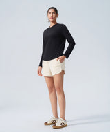 Anywhere Soft & Lightweight Basic Long Sleeve T-Shirt| Women's Long Sleeve T-shirt