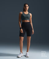 Sculpt Zip Mesh Racerback Vadderad Löpar-BH | Sport-BH med Högt Stöd för Damer