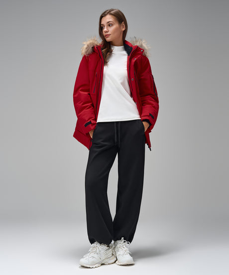 Anywhere Parka Multiple Pockets Down Jacket | Women's Insulated Jackets