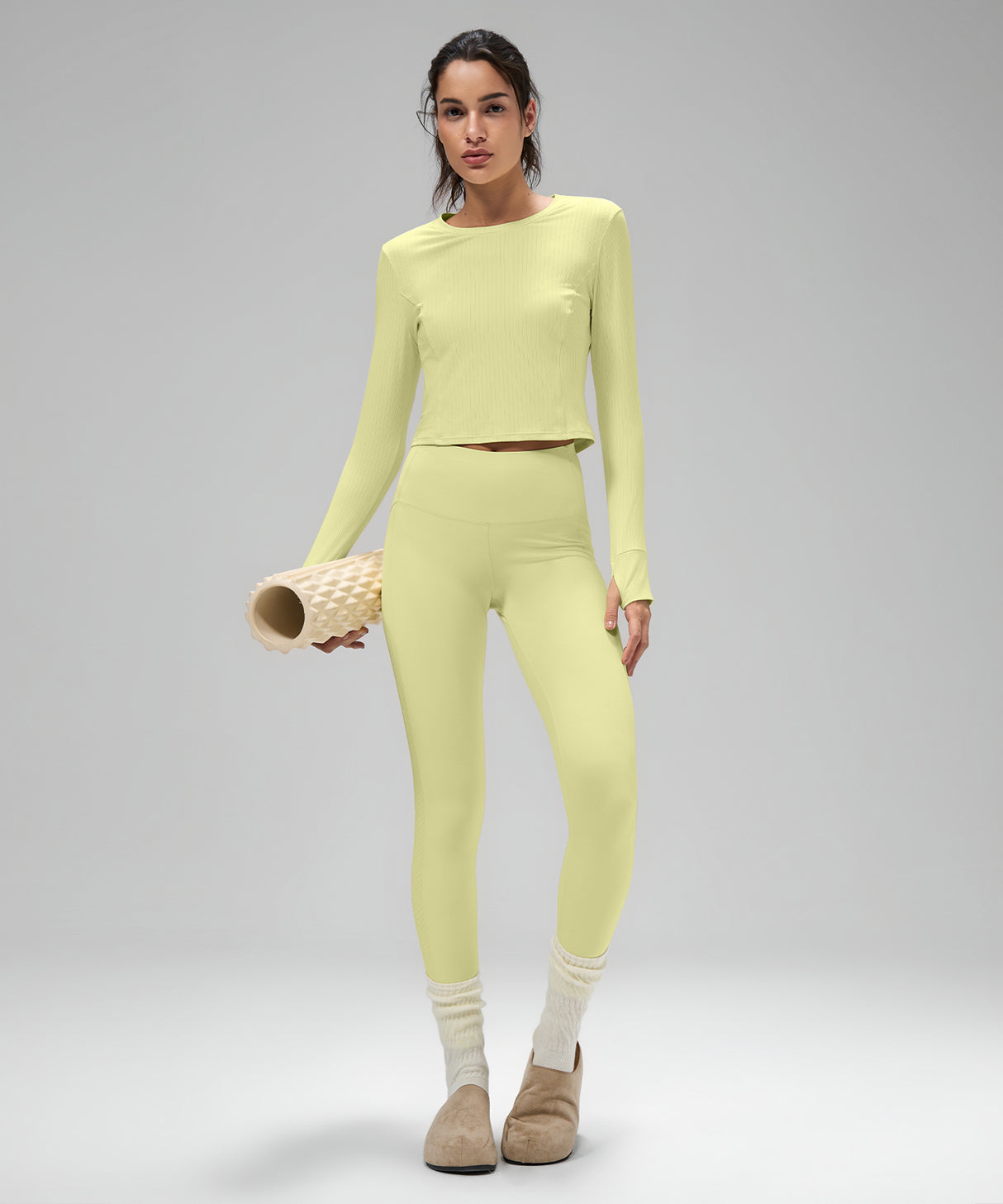 Anywhere Lightweight Drawstring Long sleeves Yoga Tee| Women's Sports T-shirt