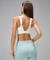 Power Sexy Sport-BH mit verstellbaren Trägern aus Mesh vorne | Sport-BH mit starker Unterstützung für Damen