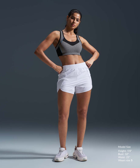 Sujetador para correr con relleno Sculpt Racerback Line | Sujetador deportivo de alta sujeción para mujer