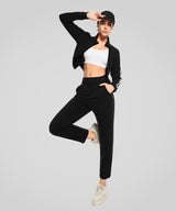 Pantaloni Shift a vita alta con coulisse e tasche strutturate | Pantaloni sportivi da donna