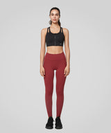 Enfold Longline Hollow Racerback Vadderad Löpar-BH | Sport-BH med Högt Stöd för Damer